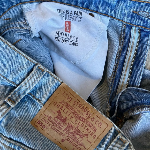 Vintage Levi’s 550 Relaxed Fit Tapered Leg 6 Reg Med - Picture 5 of 16